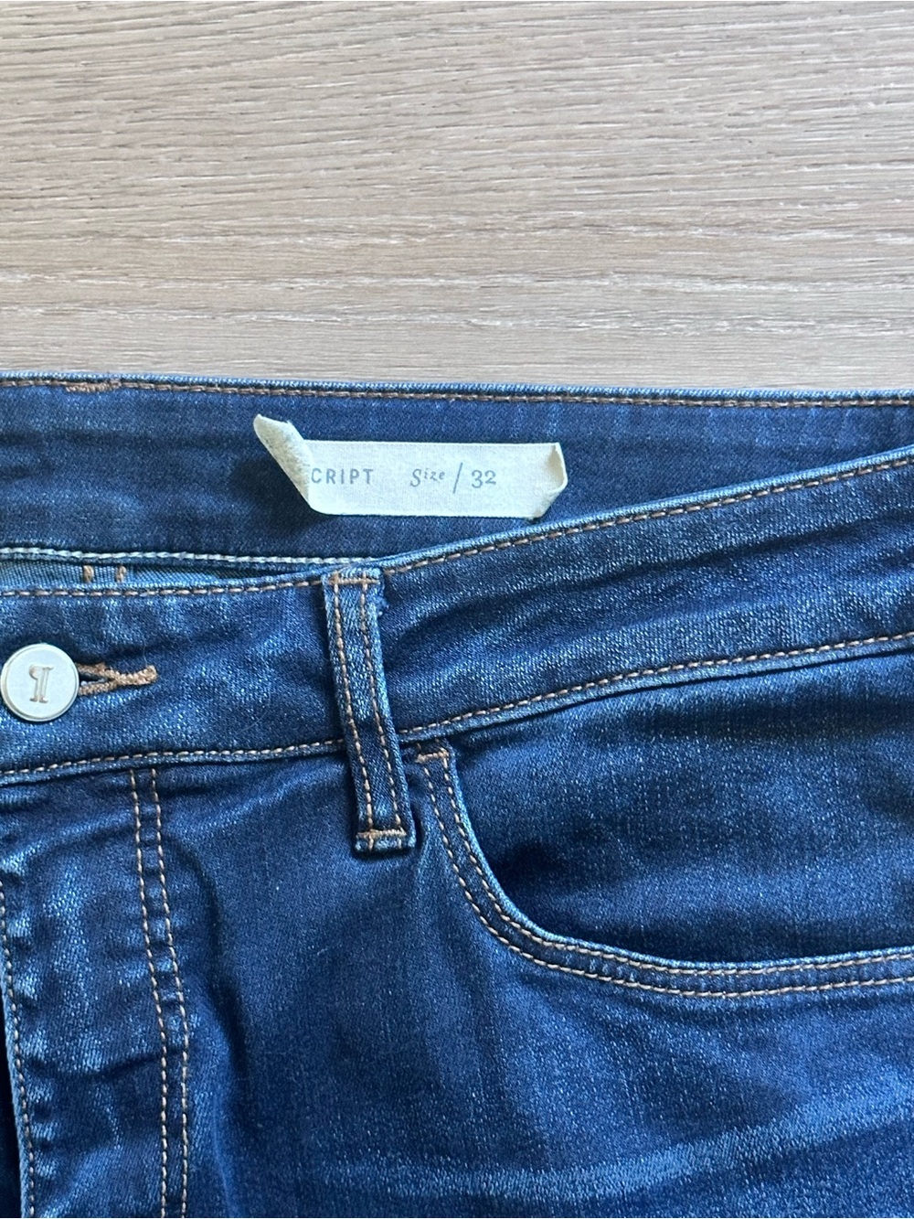 Pilcro Script Denim - Picture 5 of 5